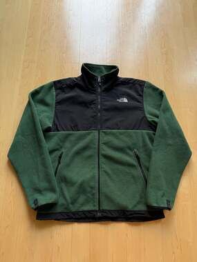 00s The North Face Denali Fleece Jacket Green